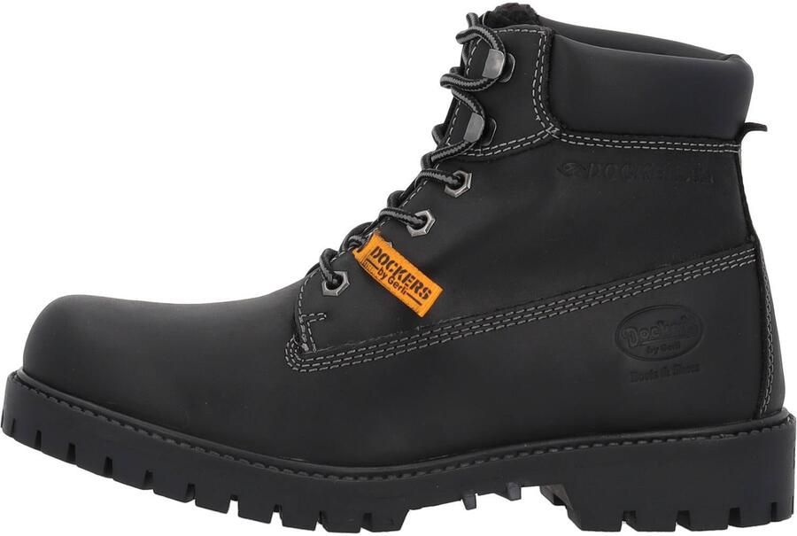 Dockers by Gerli Winterlaarzen Werkschoenen veterschoenen met blokhak - Foto 5