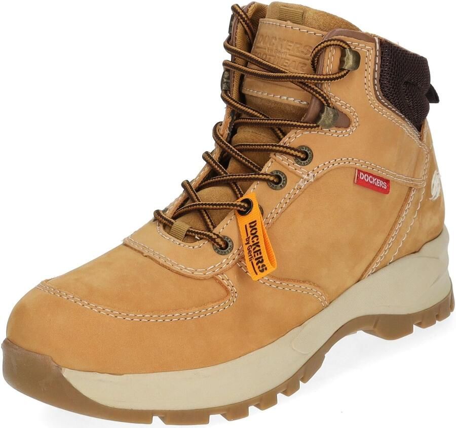 Dockers by Gerli 53KL003 Boots Heren Winter Stiefel Boots Sneakers Schoenen Leer Golden-Tan - Foto 2