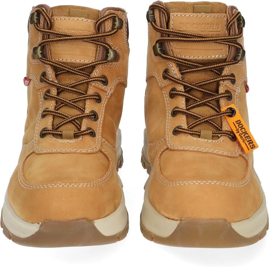 Dockers by Gerli 53KL003 Boots Heren Winter Stiefel Boots Sneakers Schoenen Leer Golden-Tan - Foto 3