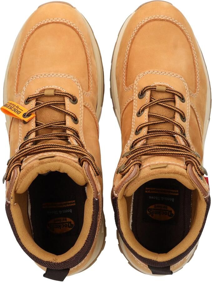 Dockers by Gerli 53KL003 Boots Heren Winter Stiefel Boots Sneakers Schoenen Leer Golden-Tan - Foto 5
