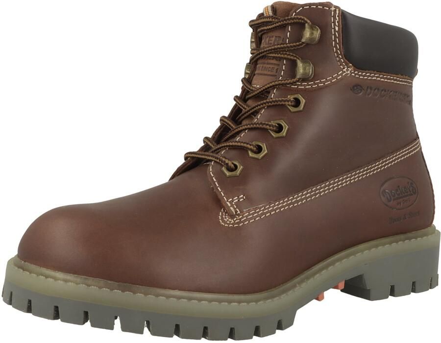 Dockers by Gerli Veterlaarsjes bruin zwart