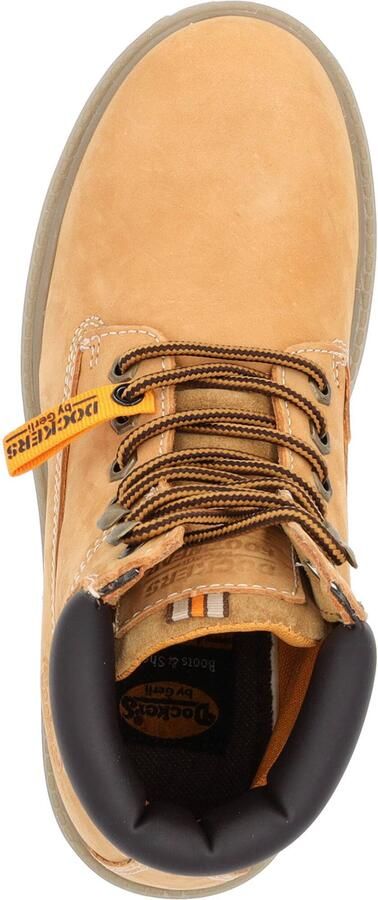 Dockers by Gerli Veterlaarsjes camel zwart - Foto 6