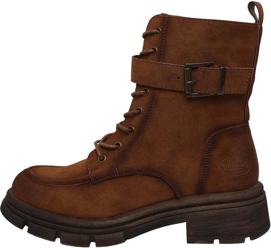 Dockers by Gerli Veterlaarsjes cognac