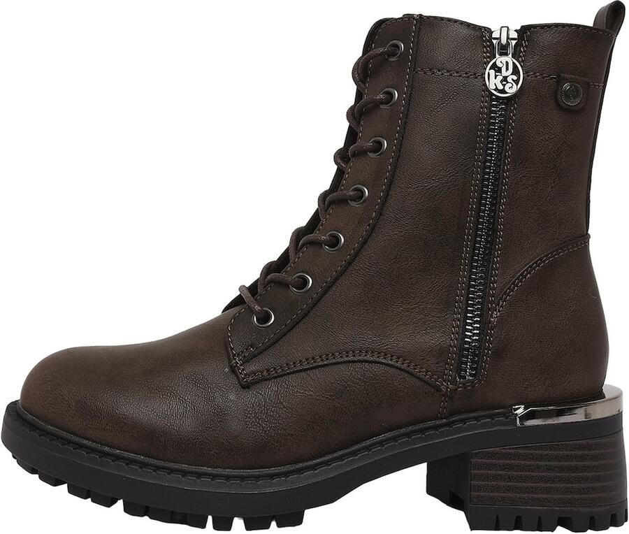 Dockers by Gerli dames enkellaarsjes bruin 59DP202 - Foto 2