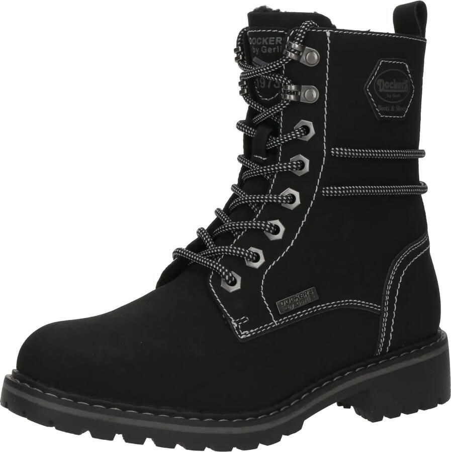 Dockers by Gerli Laarsjes Veterboots met modieuze vetersluiting - Foto 8