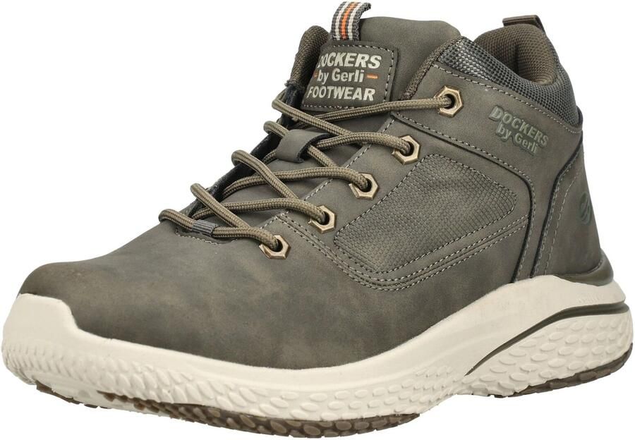 Dockers by Gerli Heren Sneakers Veterschoenen Olive - Foto 2