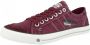 Dockers by Gerli Washed Canvas Sneaker Red Sneakers donkerrood Heren - Thumbnail 2