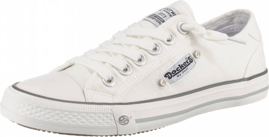 Dockers by Gerli Slip-on sneakers instapschoen vrijetijdsschoen met elastische sierstrik - Foto 3