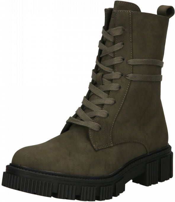 Dockers by Gerli Hoge veterschoenen met vetersluiting om de schacht