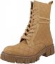 Dockers by Gerli Schnürboots Laars bruin Polyurethaan Dames Rock wear - Thumbnail 2