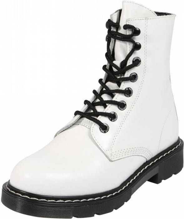 Dockers by Gerli Dames Winter Laarzen Schoenen Boots Leer Wit 45EN201 - Foto 2