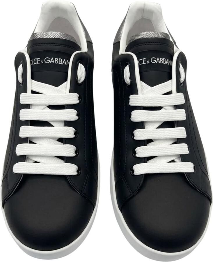 DOLCE & GABBANA Sneakers laag ' Portofino Sneakers Herren Schwarz' zwart - Foto 4