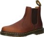 Dr. Martens Bruine Leren Chelsea Laarzen met Tech Stof Brown Heren - Thumbnail 4