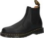 Dr. Martens Zwarte leren enkellaarzen met elastische sluiting Black - Thumbnail 5