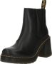 Dr. Martens Zwarte Leren Laarzen met Elastische Inzetstukken Black Dames - Thumbnail 5