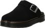Dr. Martens Brookline Mule Bronx Suede Sandalen zwart - Thumbnail 3