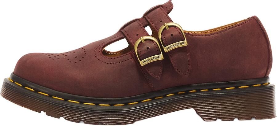 Dr. Martens Ballerina met riempjes '8065' donkerrood