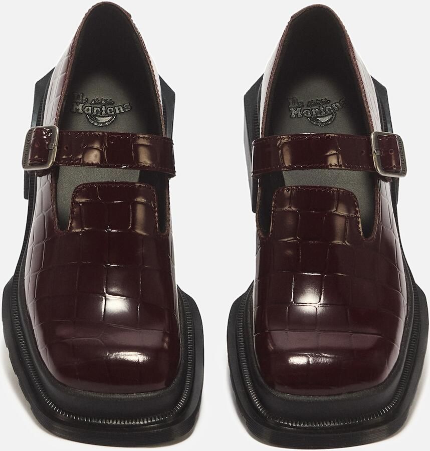 Dr. Martens Ballerina met riempjes 'Maybole' bordeaux - Foto 2