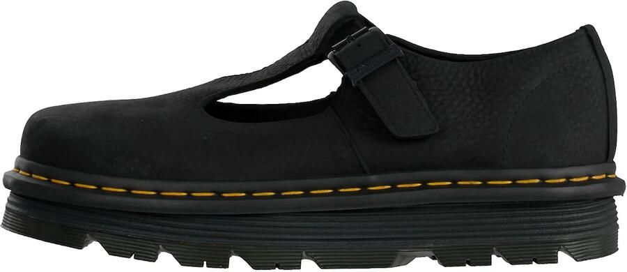 Dr. Martens Ballerina met riempjes 'ZebZag' zwart