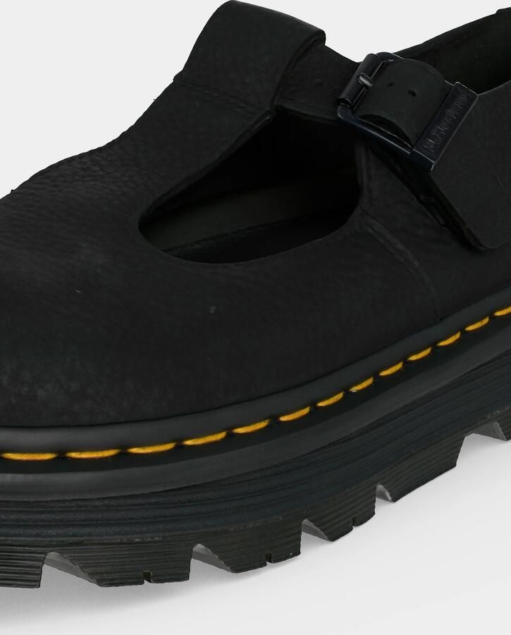 Dr. Martens Ballerina met riempjes 'ZebZag' zwart - Foto 2