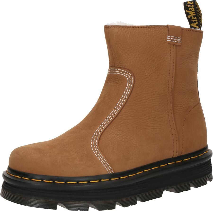 Dr. Martens ZEBZAG RIGGER WL RIGGER BOOT SnowbootsGevoerde laarzenDames laarzen Cognac - Foto 9