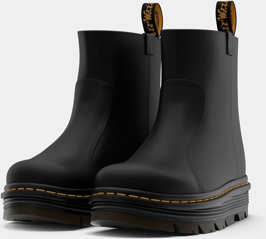 Dr. Martens Zebzag Rigger Boots Dames Zwart- Dames Zwart - Foto 11