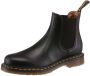 Dr. Martens Klassieke Chelsea-laarzen van glad leer met gele stiksels en AirWair-logo Black - Thumbnail 5