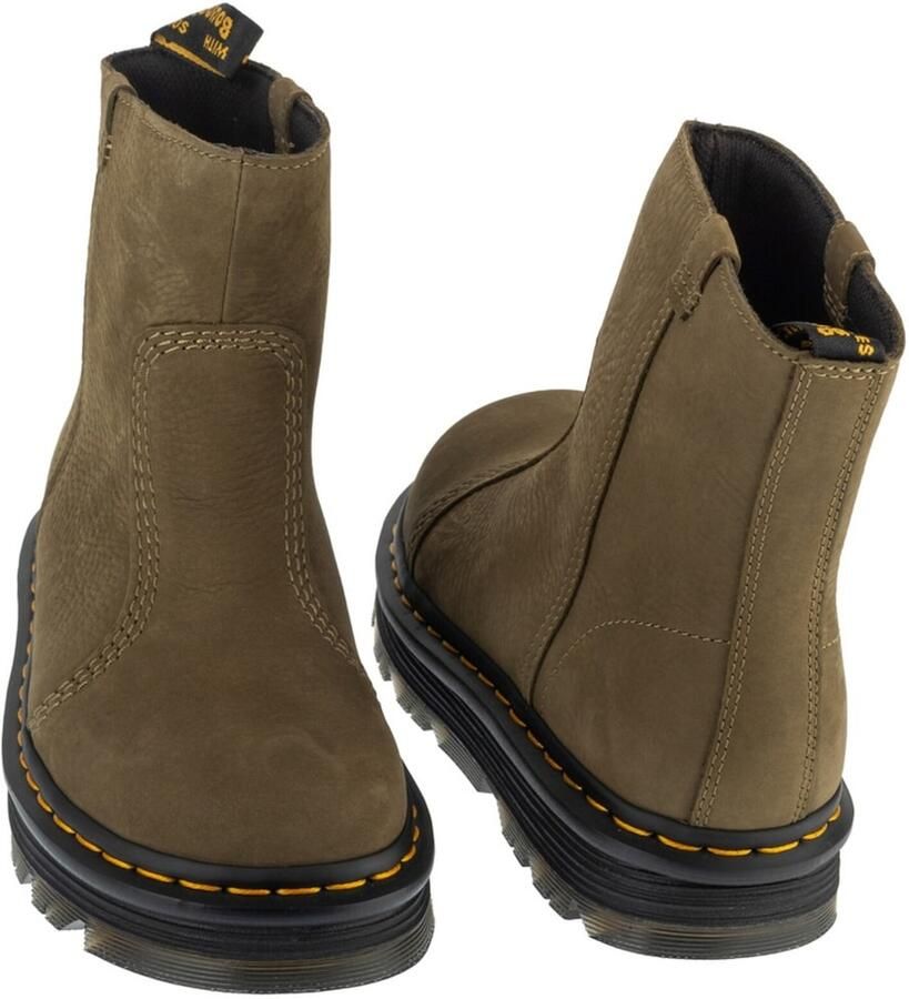 Dr. Martens ZebZag Rigger Boot Vrouwen Bruin Chelsea laarzen - Foto 3
