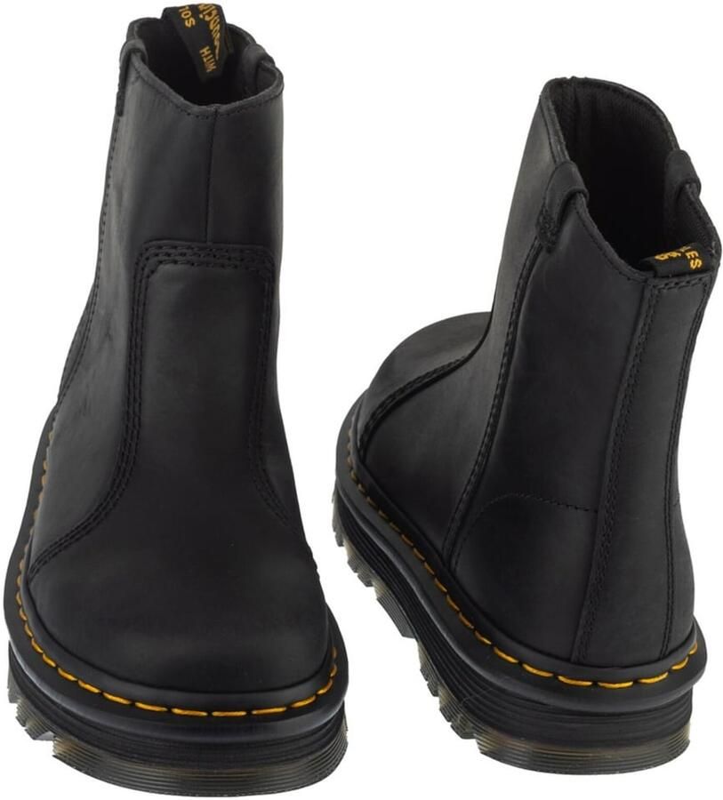 Dr. Martens Zebzag Rigger Boots Dames Zwart- Dames Zwart - Foto 4