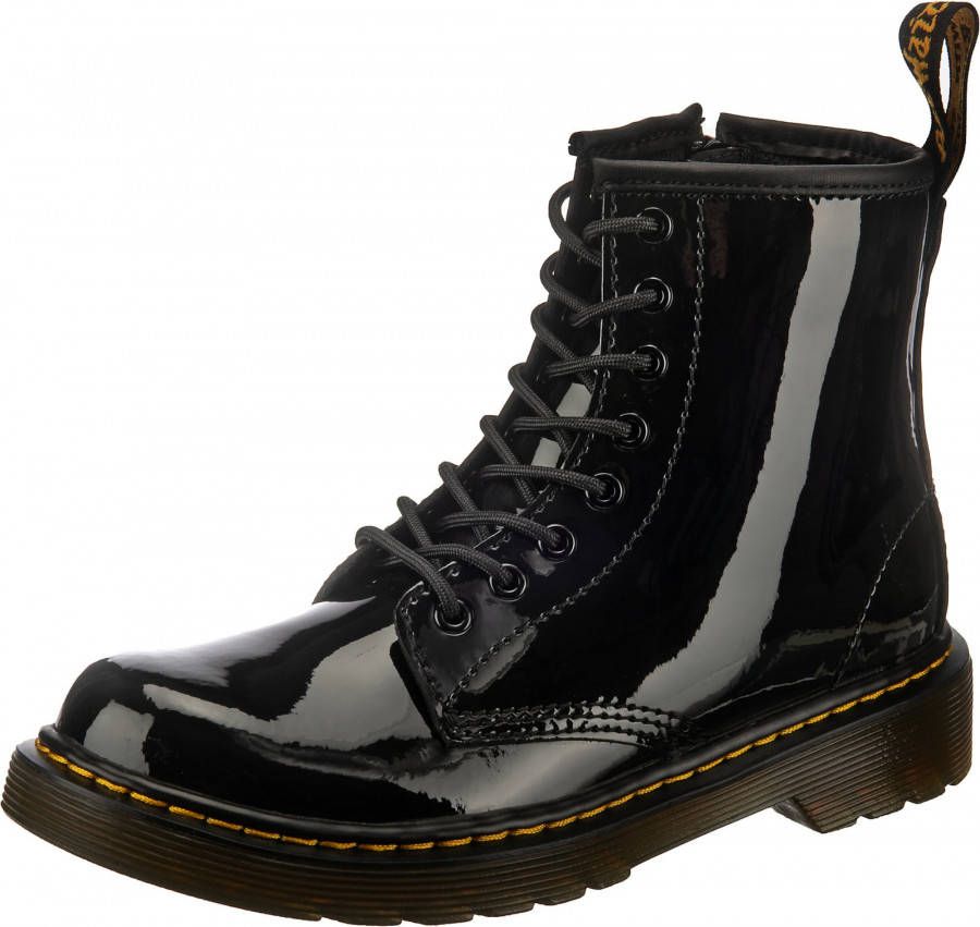 Dr. Martens 1460 Patent Kleuter Tiener leren veterboots zwart Meisjes Leer 36 - Foto 14