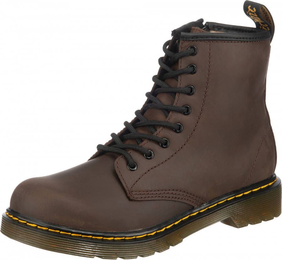 Dr. Martens BROOKLEE TODDLER SERENA GEVOERD Veterboots Chelsea boots Laarzen Bruin 22 (190665291667) - Foto 4