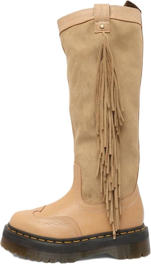 Dr. Martens Laarzen 'Fringe Hi' beige