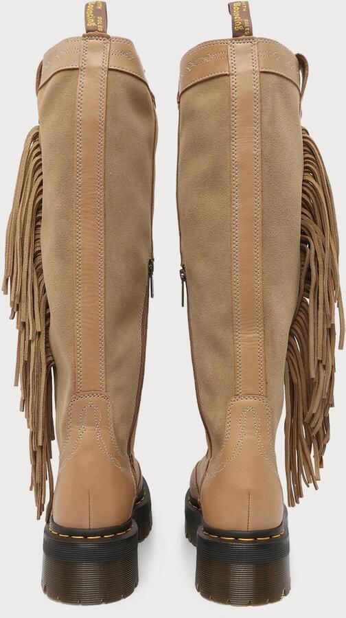 Dr. Martens Laarzen 'Fringe Hi' beige - Foto 4