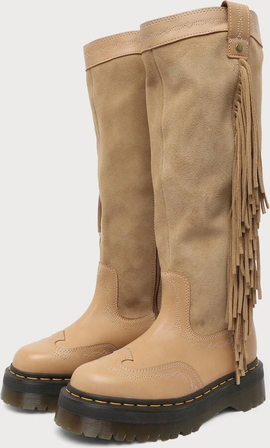 Dr. Martens Laarzen 'Fringe Hi' beige - Foto 3