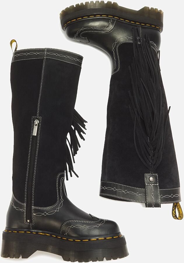 Dr. Martens Desert Rodeo Quad Hoge Leren & Suède Laarzen - Foto 4