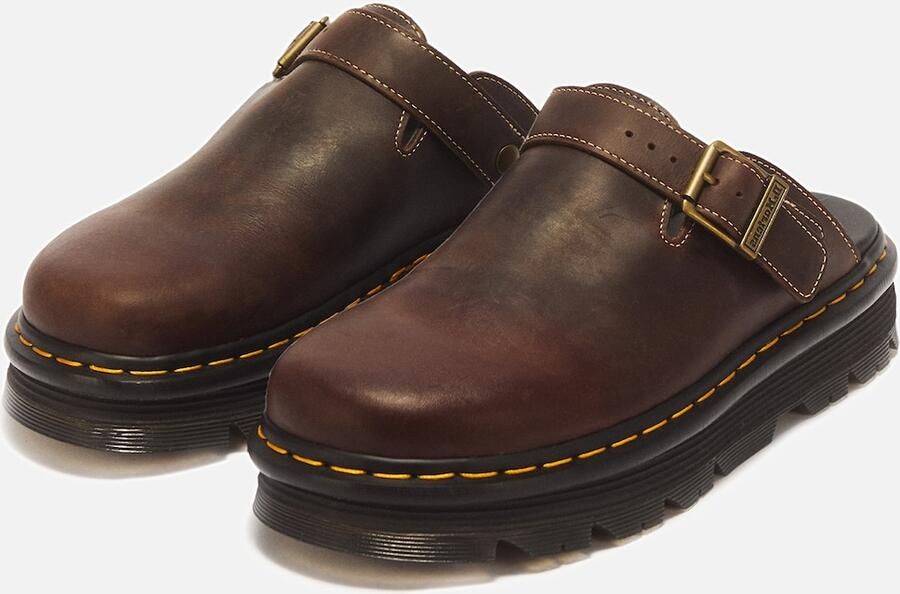 Dr. Martens Muiltjes 'ZebZag' donkerbruin - Foto 2