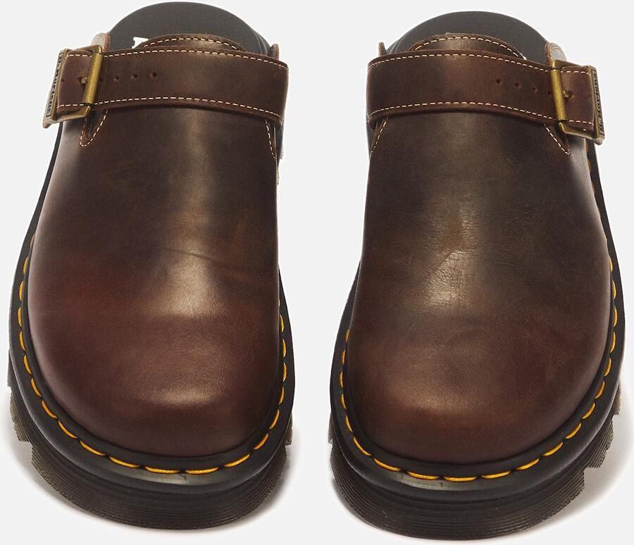 Dr. Martens Muiltjes 'ZebZag' donkerbruin - Foto 3