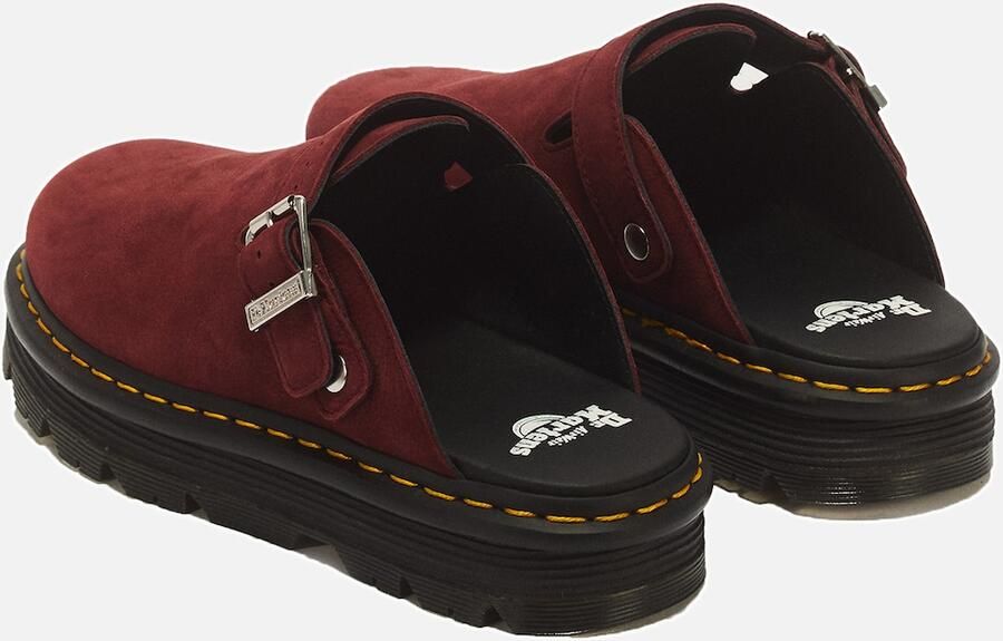 Dr. Martens Muiltjes 'ZebZag' kersrood - Foto 4