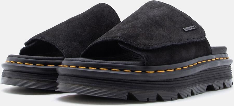 Dr. Martens Zebzag Slide EH Suede Sandalen zwart - Foto 9