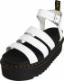 Dr Martens Blaire Softy T Multi Strap Platform Sandals Dr. Martens Wit Dames - Thumbnail 5