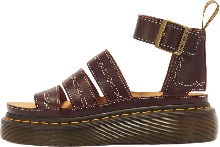 Dr. Martens Sandaal 'Clarissa' donkerbruin