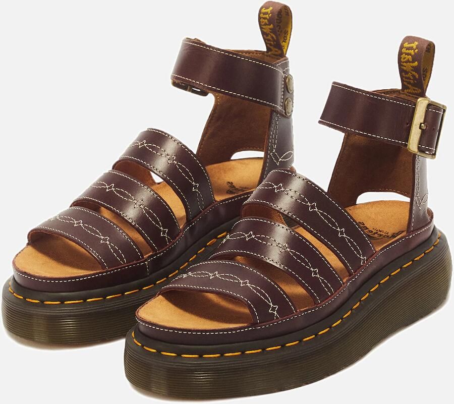 Dr. Martens Sandaal 'Clarissa' donkerbruin - Foto 2