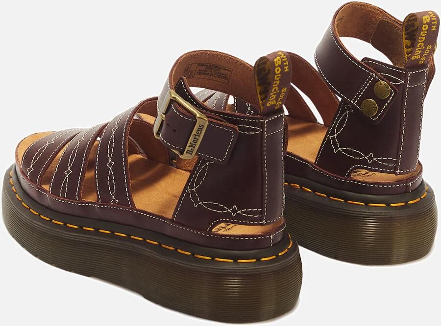 Dr. Martens Sandaal 'Clarissa' donkerbruin - Foto 4