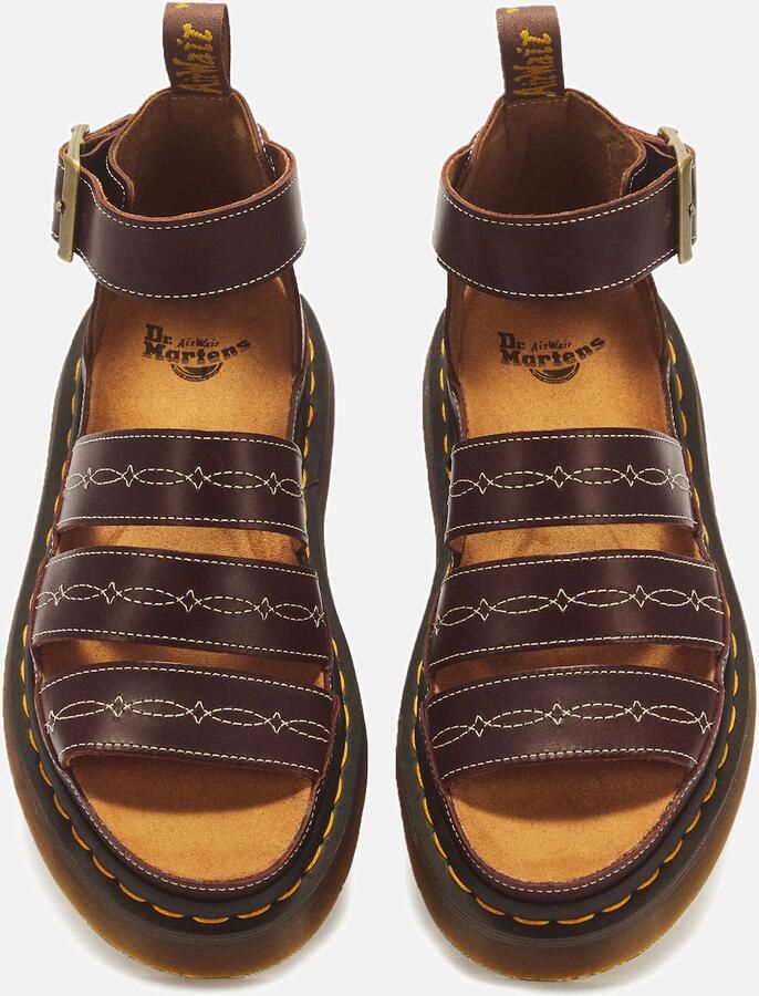 Dr. Martens Sandaal 'Clarissa' donkerbruin - Foto 3