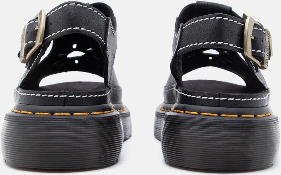 Dr. Martens Sandaal 'Dunnet Flower' zwart wit - Foto 4