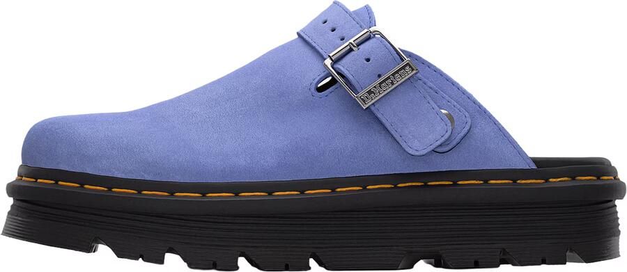 Dr. Martens Zebzag Mule E H Suede Sandalen purper - Foto 4