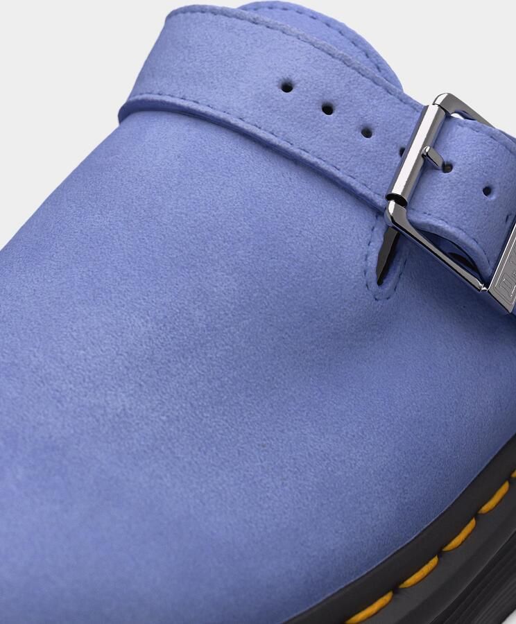 Dr. Martens Zebzag Mule E H Suede Sandalen purper - Foto 6
