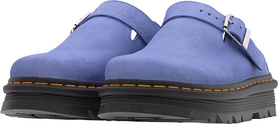 Dr. Martens Zebzag Mule E H Suede Sandalen purper - Foto 8