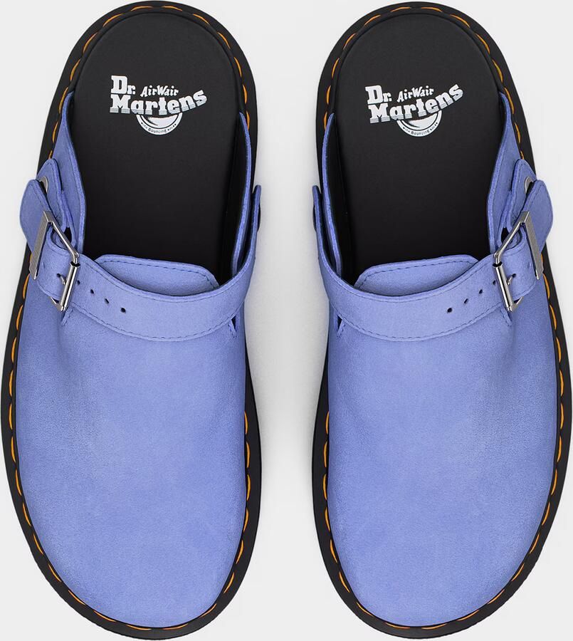 Dr. Martens Zebzag Mule E H Suede Sandalen purper - Foto 5
