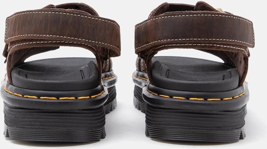 Dr. Martens Sandaal 'ZebZag' donkerbruin - Foto 4